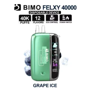 BIMO Felxy 40000 Kit Grape Ice, BIMO Felxy 40000 disposable vape, Grape Ice vape flavor, long-lasting disposable vape, rechargeable disposable e-cig, premium flavored vape, icy grape disposable e-cig, grape ice disposable vape, adult disposable vape, smooth menthol hits, portable disposable vape, 40000 puff disposable vape, USB rechargeable vape, fruit flavor e-cig, leak-proof vape design, compact vaping device, high-capacity disposable vape, premium e-liquid disposable, BIMO vape pen Australia, menthol blend disposable vape, rechargeable puff bar, disposable vape with airflow control, powerful battery disposable e-cig, easy-to-use disposable vape, travel vape device, adult-use vape, fruit flavor e-cigarette, premium vaping device, top-selling disposable vape, high-volume puff bar, reliable e-cigarette kit, grape ice pod vape, premium vapor output, smooth draw vape pen, fruity disposable e-cig, quality menthol e-liquid vape, rechargeable vaporizer device, consistent flavor disposable vape, BIMO long puff vape, sweet menthol vapor, fruit flavor puff bar, rechargeable e-cig kit, compact vape design, long session disposable vape, premium vapor quality, fruit vape experience, rechargeable tropical vape, best disposable vape for adults, smooth vape draw, high-performance fruit e-cig, rechargeable puff device, portable fruit blend vape, premium disposable vaporizer, 40000 puff vape device, tropical vape pen, smooth nicotine delivery, USB charging disposable, adult-use only vape, rechargeable disposable pod, travel-friendly vape, powerful long puff e-cig, fruity vape Australia, quality disposable e-cig, sleek vape design, rich fruit aroma vape, portable rechargeable vape, adult vaping device, long battery disposable vape, rechargeable fruit vape kit, BIMO vape kit online, premium disposable e-cigarette, tropical mix vape flavor, rechargeable disposable vape, portable puff bar, fruit pod vape, fruity cloud vape, consistent tropical flavor, premium vapor device, adult disposable pod system, BIMO disposable vape pen, buy BIMO Felxy 40000 Kit Grape Ice,